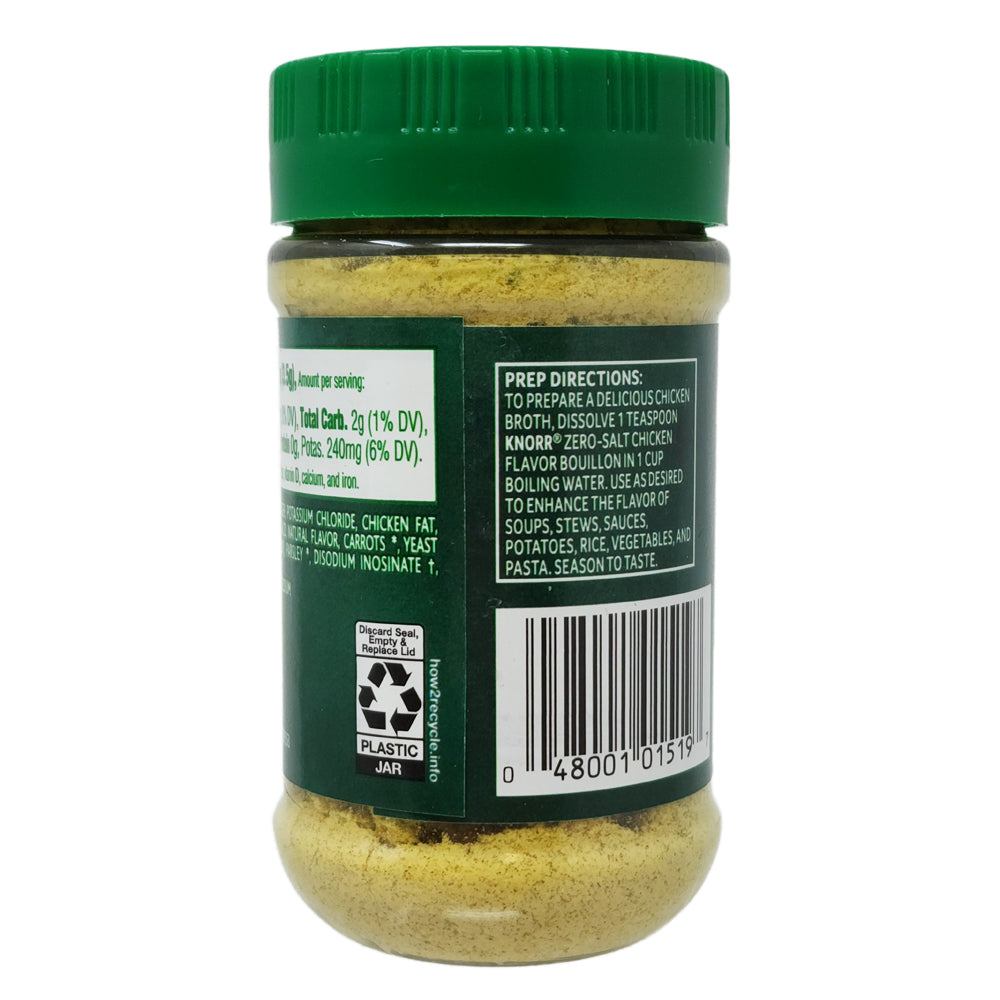 Knorr Zero Salt Chicken Flavor Bouillon 2.6oz. Healthy Heart Market