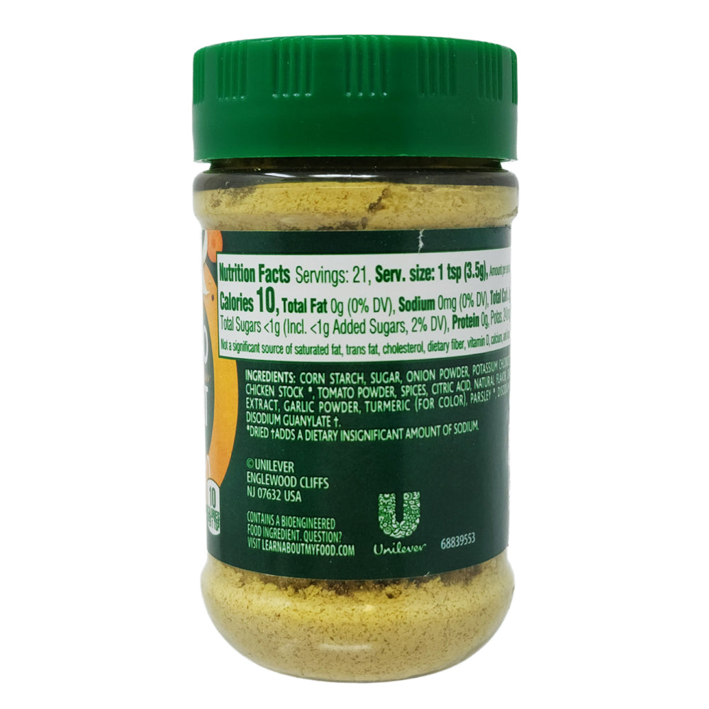 Knorr Zero Salt Chicken Flavor Bouillon - 2.6oz.