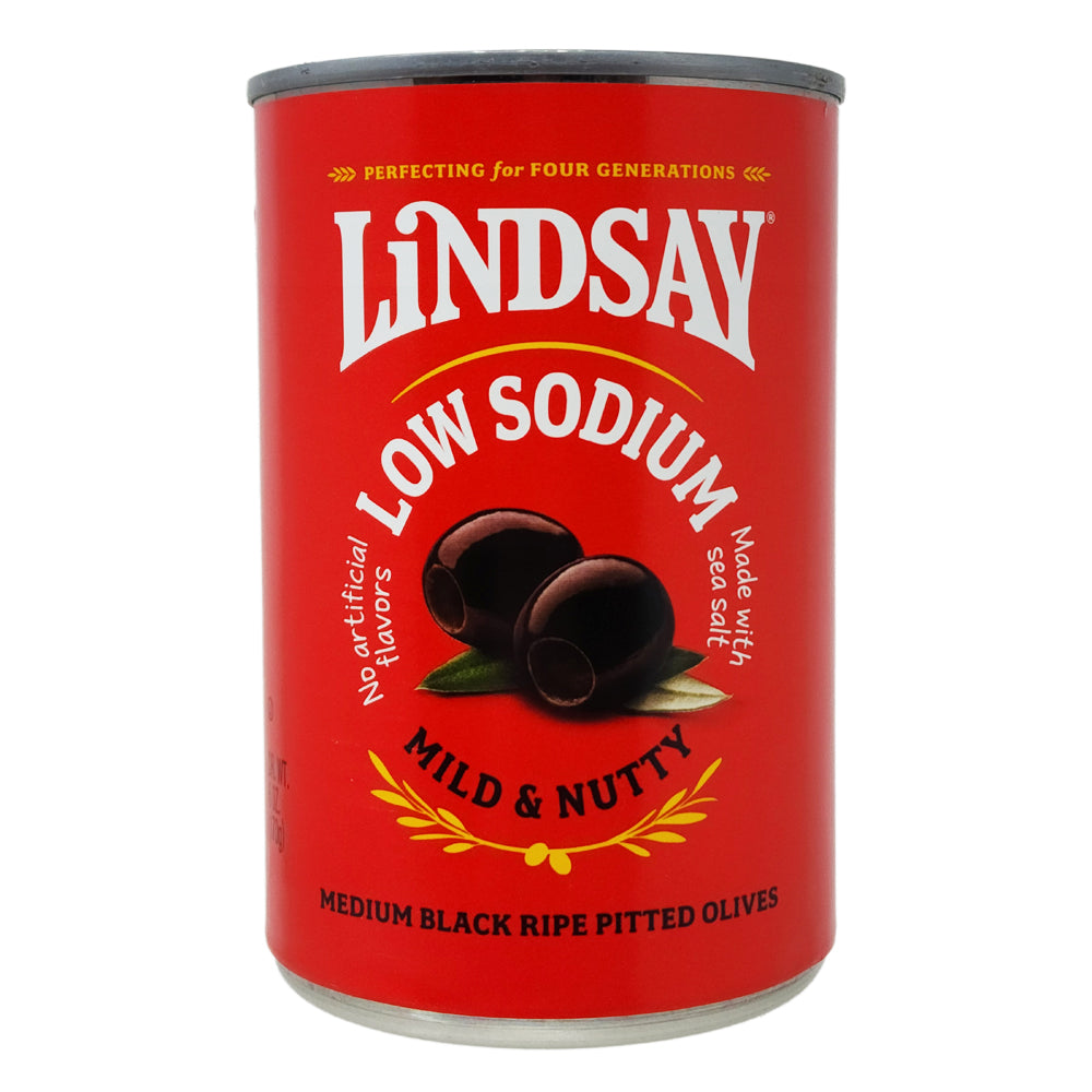 Lindsay Low Sodium Medium Pitted Olives-6 oz.