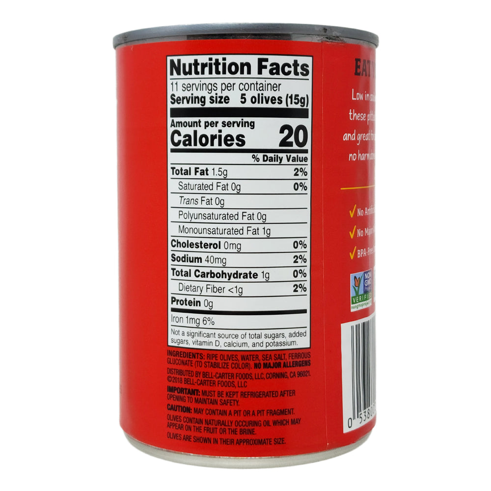 Lindsay Low Sodium Medium Pitted Olives-6 oz.