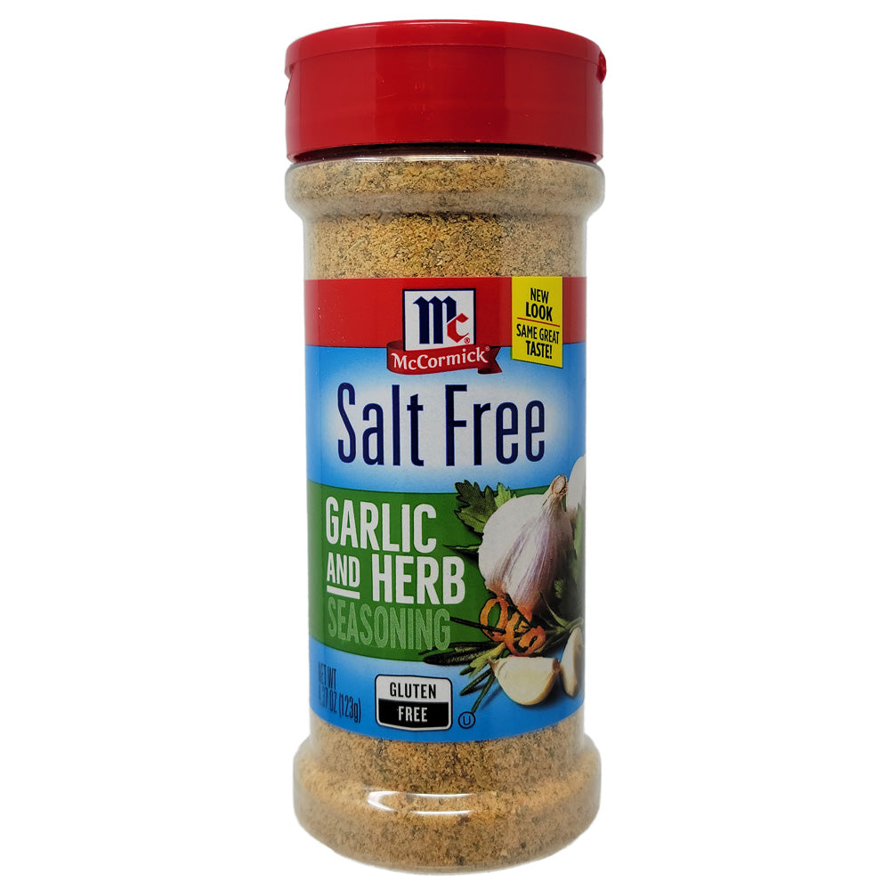 McCormick Salt Free Garlic & Herb Seasoning - 4.37oz.