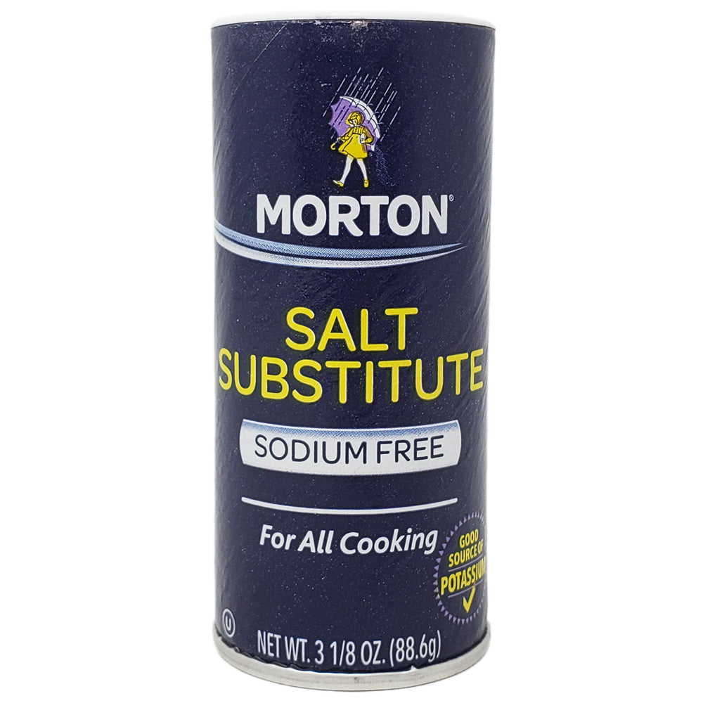 Morton Salt Substitute- 3 1/8oz. - Healthy Heart Market