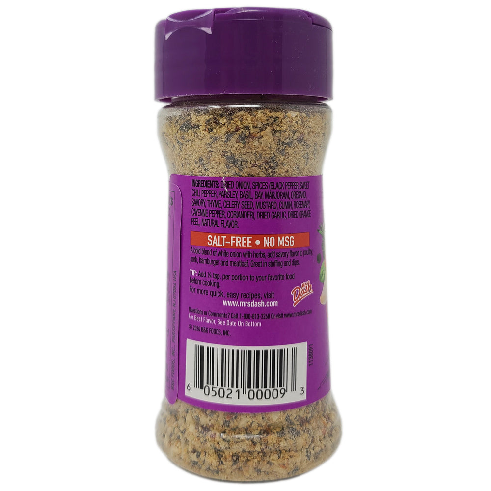 Dash Onion & Herb Salt Free Seasoning Blend-2.5 oz.