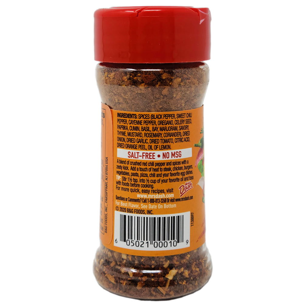 Dash Extra Spicy Salt Free Seasoning Blend-2.5 oz.