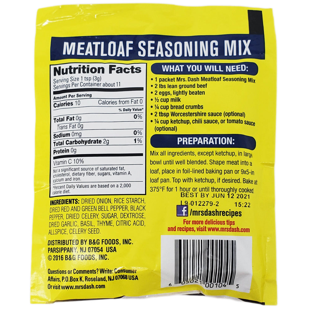 MySALT Sloppy Joe Seasoning Mix Sodium Free -1.31oz