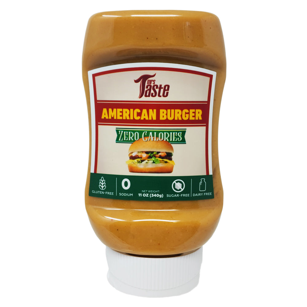 Mrs. Taste Zero Sodium American Burger Sauce - 11oz.