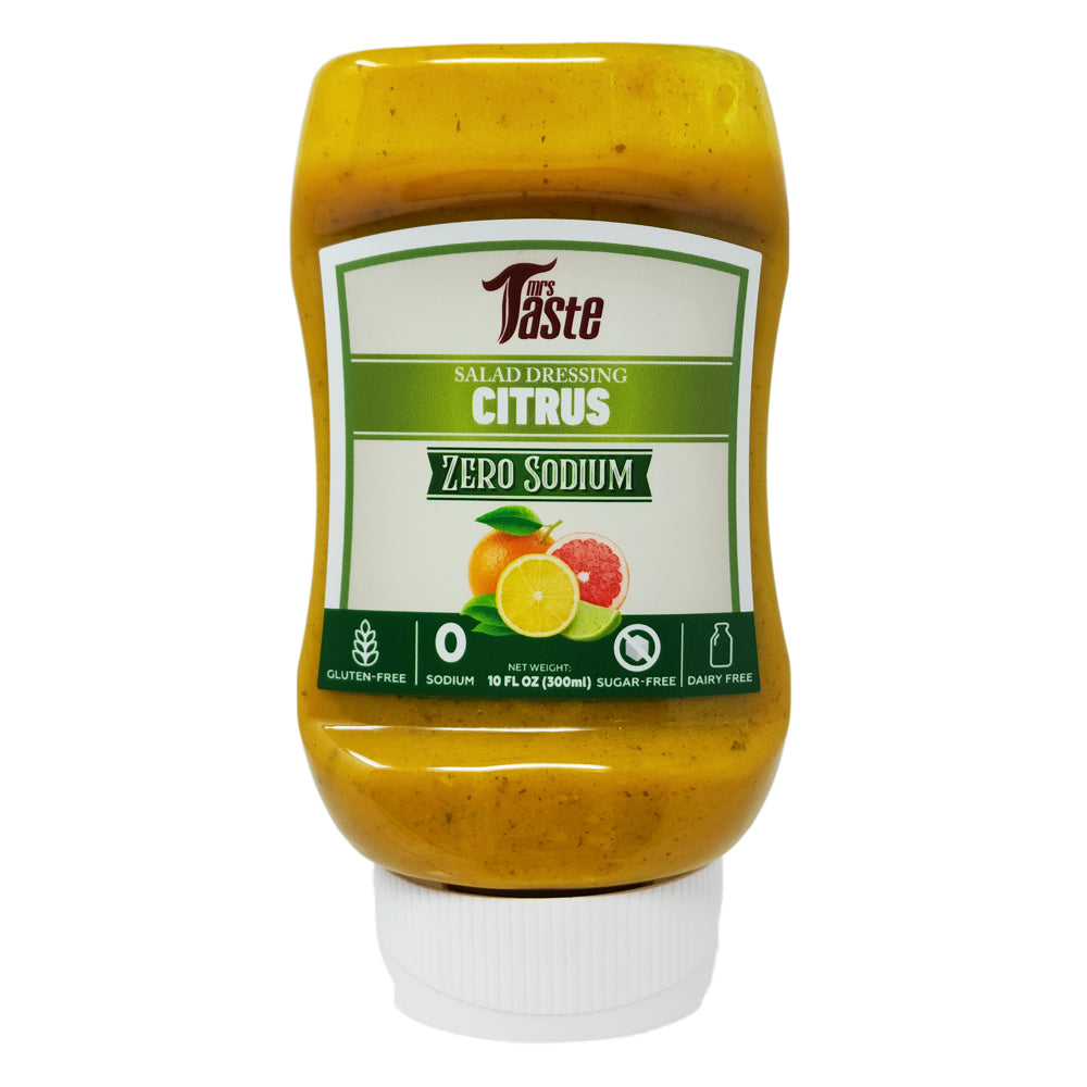 Mrs. Taste Zero Sodium Citrus Salad Dressing - 10oz.