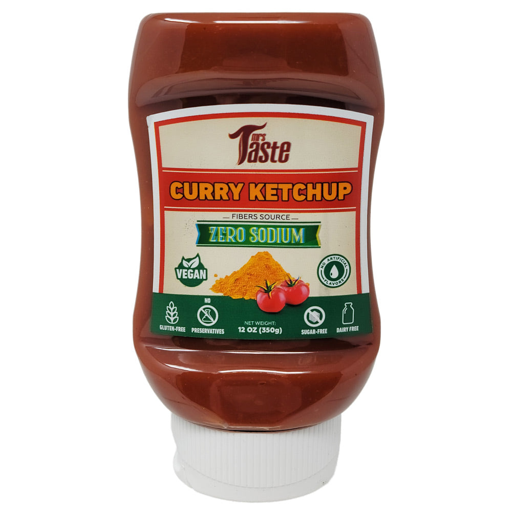 Mrs. Taste Zero Sodium Curry Ketchup - 12oz.