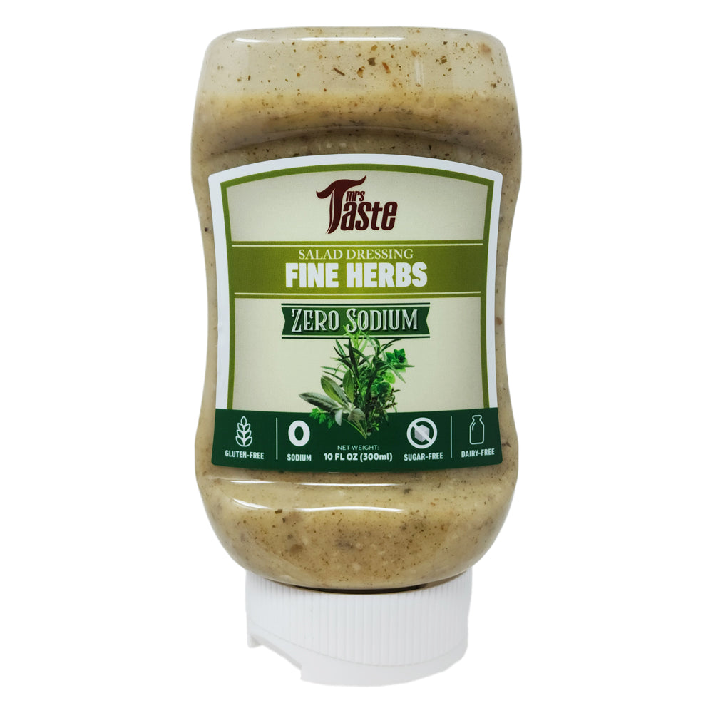 Mrs. Taste Zero Sodium Fine Herbs Salad Dressing - 10oz.