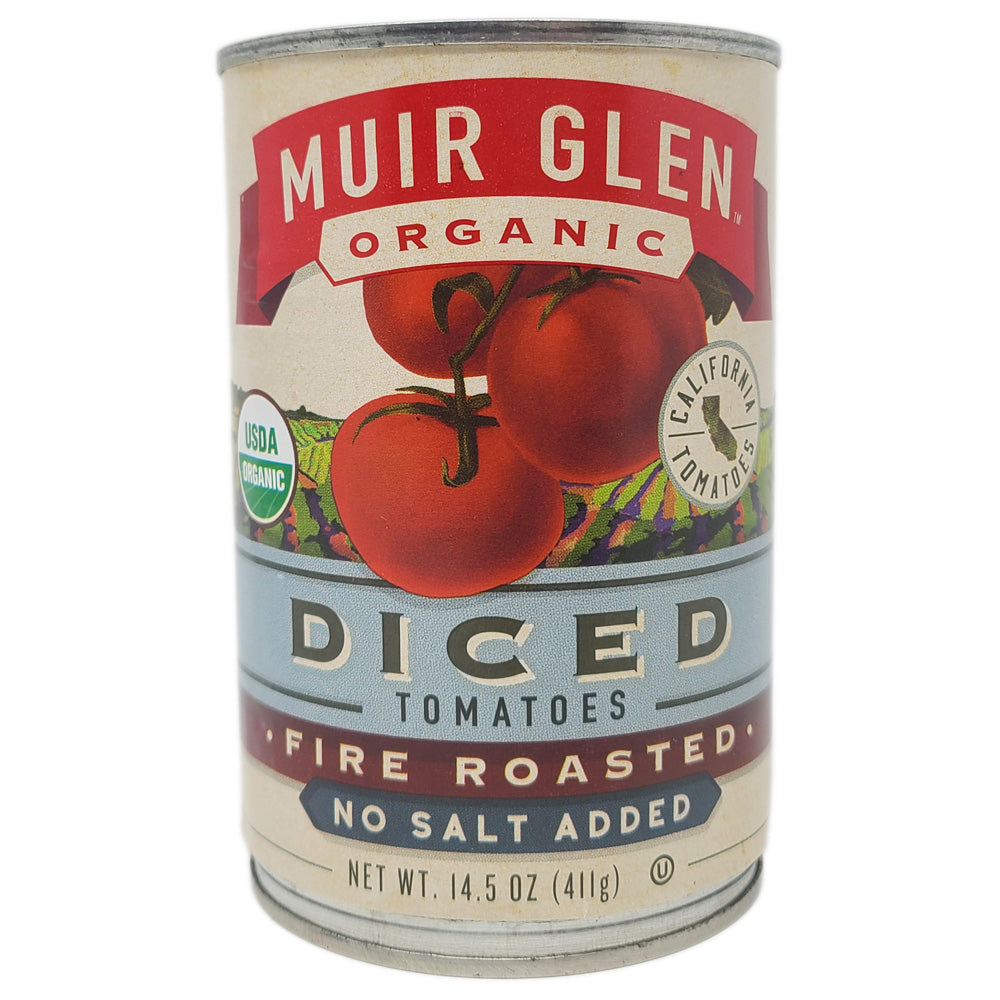 Muir Glen Organic Fire Roasted Diced Tomatoes - Healthy Heart Market