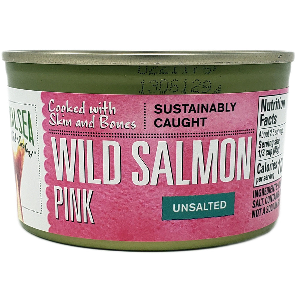 Natural Sea Pink Salmon- 7.5 oz can - Healthy Heart Market