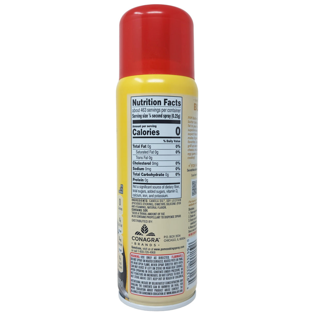 PAM Butter Flavored Non-Stick Cooking Spray - 5oz.