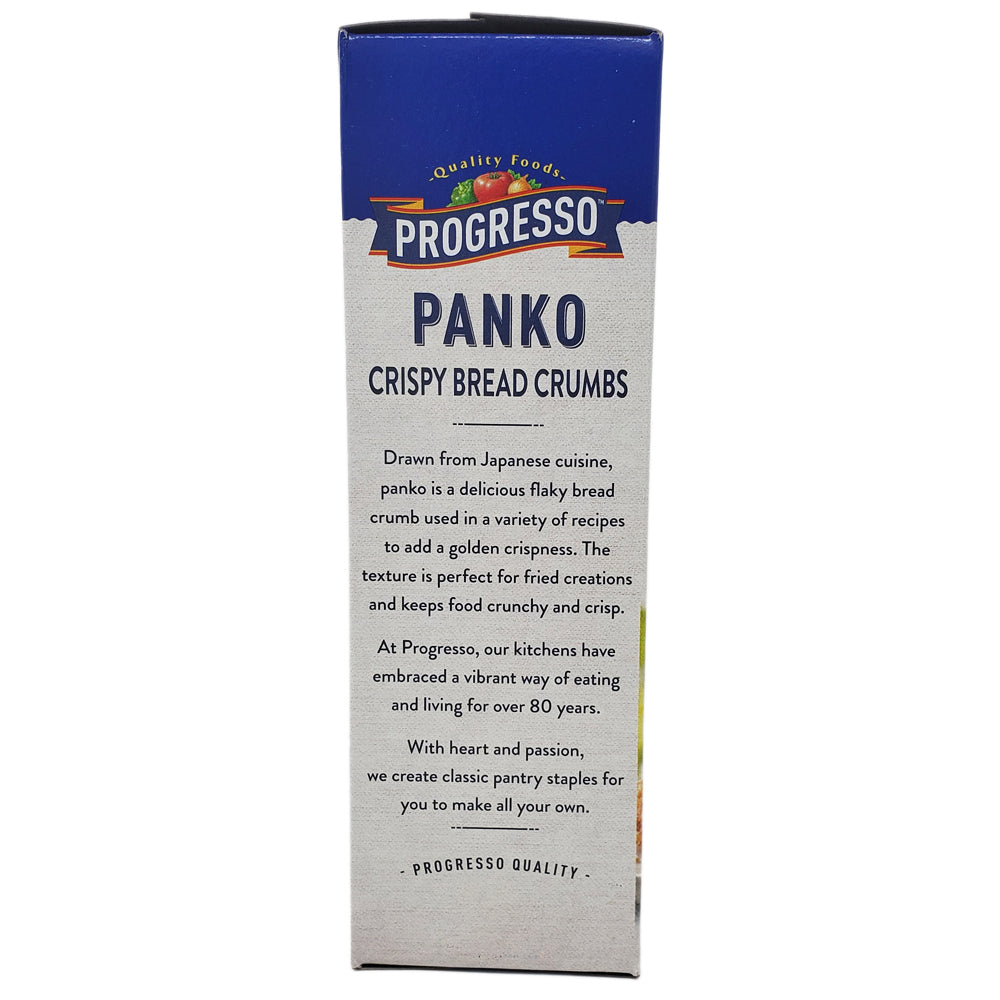 Progresso Panko Crispy Bread Crumbs Plain 8oz Healthy Heart Market