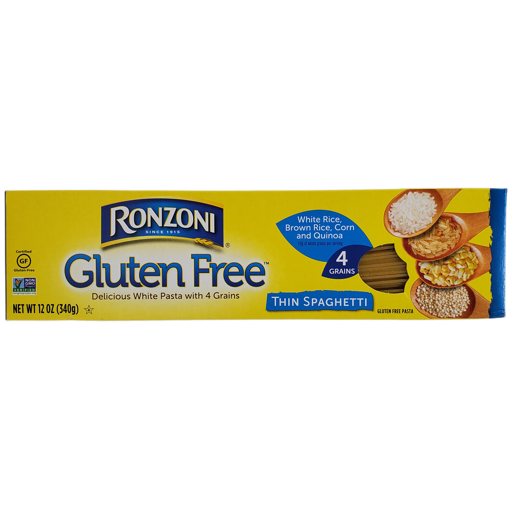 Ronzoni Gluten Free 4 Grain Thin Spaghetti -12 oz - Healthy Heart Market