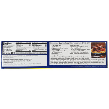 Ronzoni Gluten Free 4 Grain Thin Spaghetti -12 oz - Healthy Heart Market