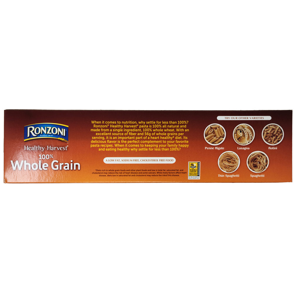 Ronzoni Healthy Harvest Whole Grain Linguine 16oz Healthy Heart Market