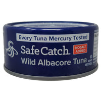 Safe Catch No Salt Added Wild Albacore Tuna - 5oz.
