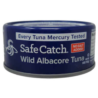 Safe Catch No Salt Added Wild Albacore Tuna - 5oz.