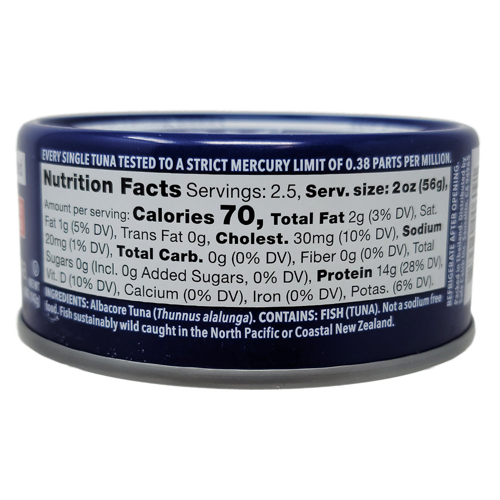Safe Catch No Salt Added Wild Albacore Tuna - 5oz.