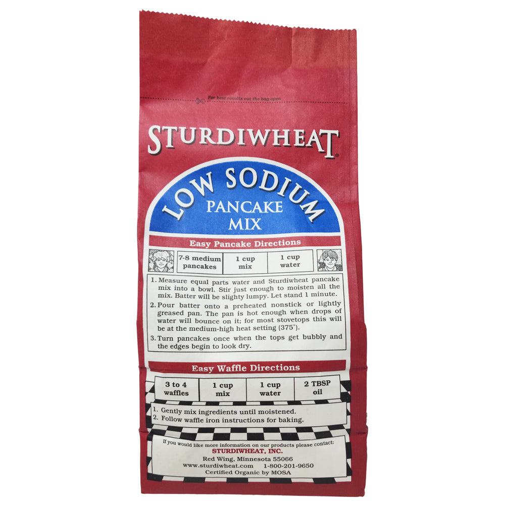 Sturdiwheat Low Sodium Pancake Mix - 32oz