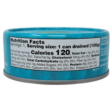 Sustainable Seas No Salt Added Chunk Albacore Tuna - 5oz.