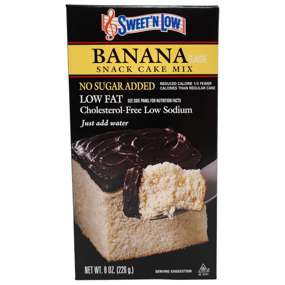 Sweet N' Low Banana Snack Cake Mix-8 oz.