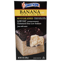 Sweet N' Low Banana Snack Cake Mix-8 oz.