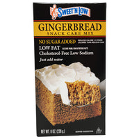 Sweet N' Low Gingerbread Snack Cake Mix-8 oz.