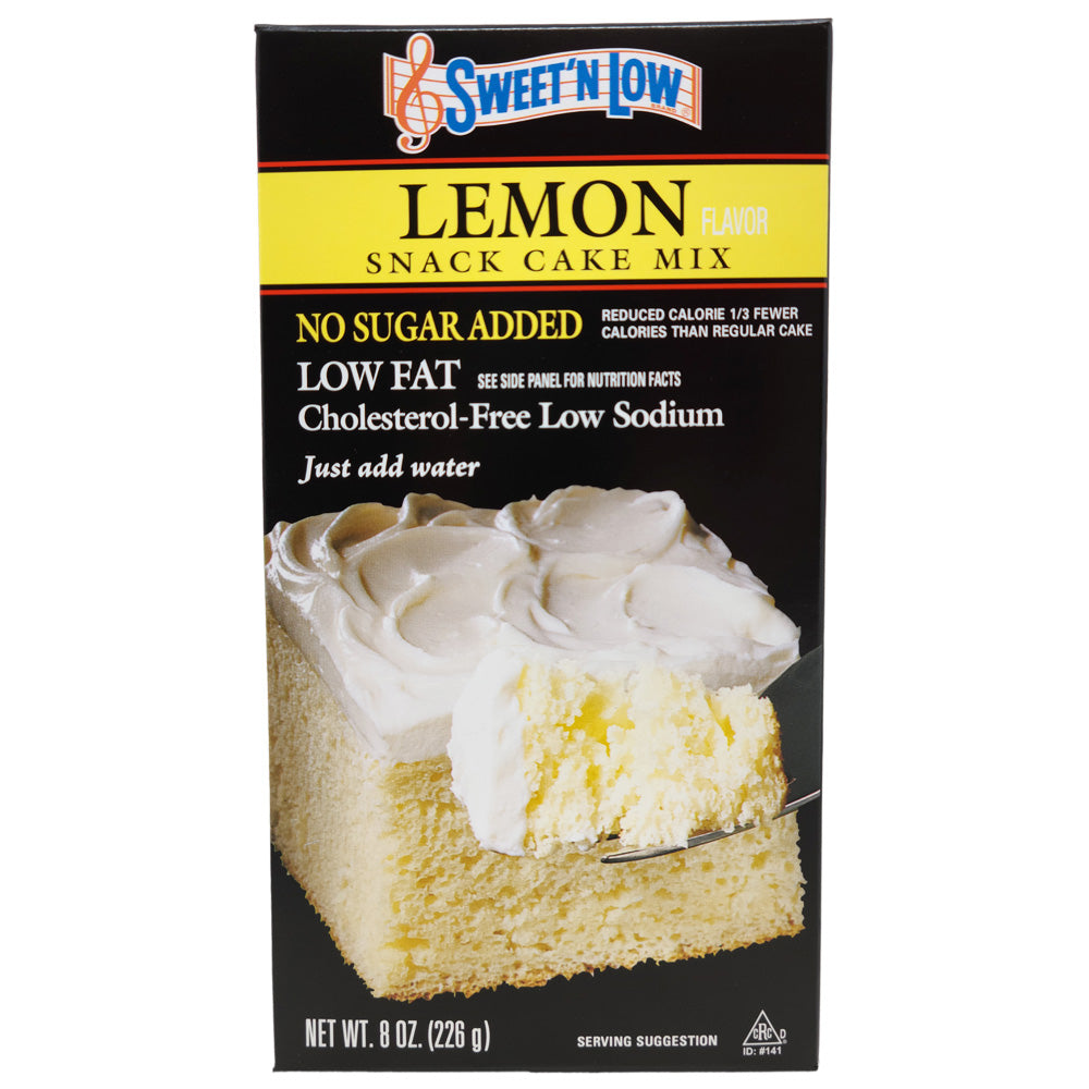 Sweet N' Low Lemon Snack Cake Mix-8 oz.