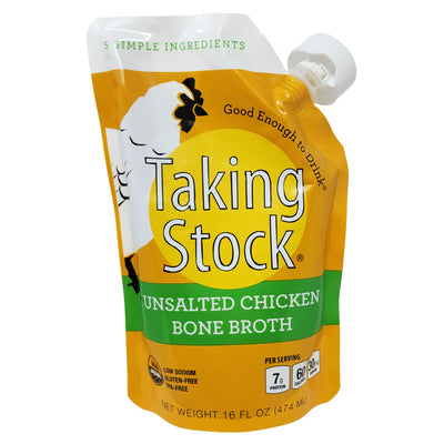 Taking Stock Unsalted Chicken Bone Broth - 16oz.