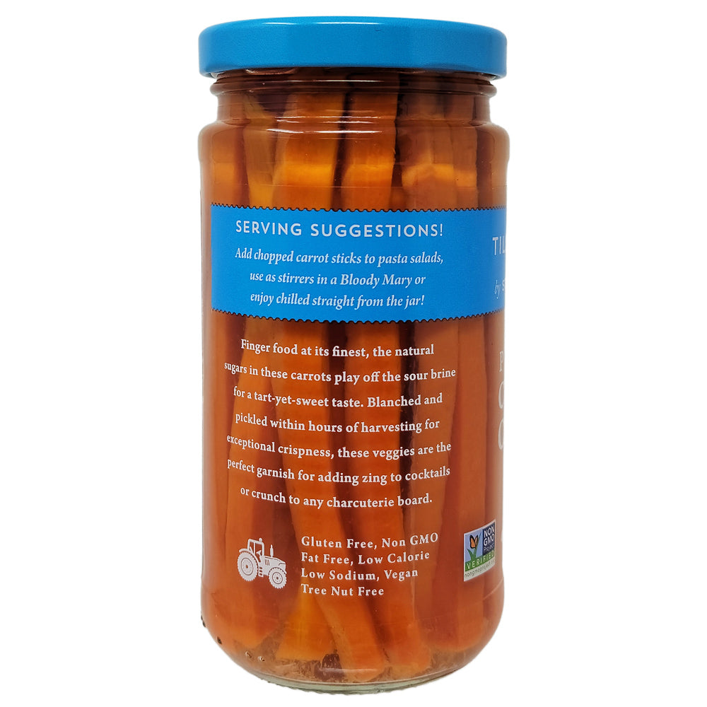 Tillen Farms Pickled Crunchy Carrots Low Sodium - 12oz