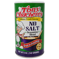 Tony Chachere's No Salt Added Seasoning Blend - 5oz.