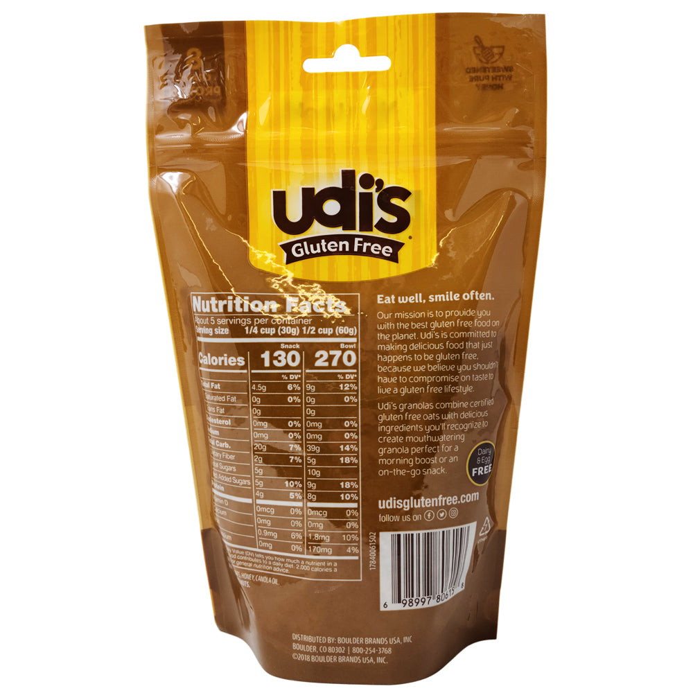 Udi's Gluten Free AU Naturel Garnola 11oz Healthy Heart Market
