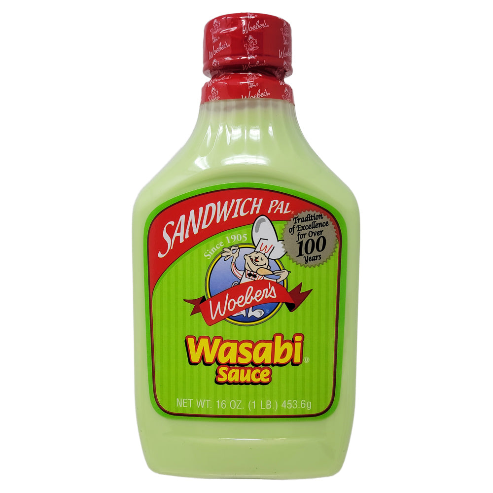 Woeber's Sandwich Pal Wasabi Sauce - 16oz.