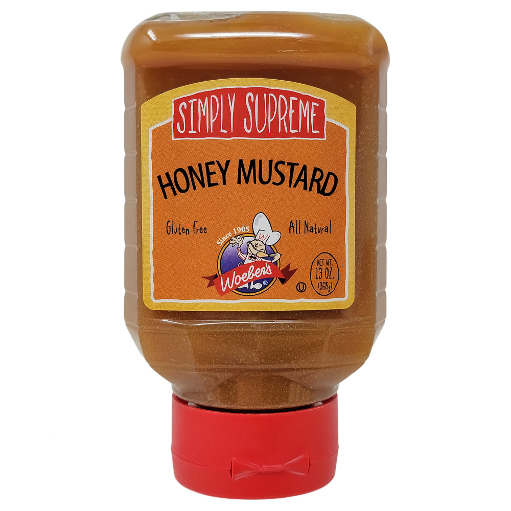 Woeber's Supreme Honey Mustard 13oz Healthy Heart Market