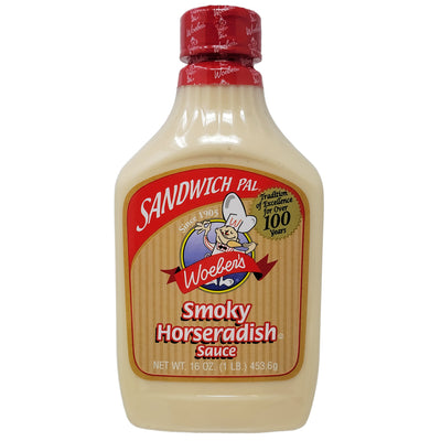 Woeber's Sandwich Pal Smoky Horseradish Sauce - 16oz