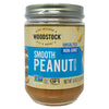 Woodstock Unsalted Smooth Peanut Butter - 16oz