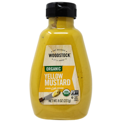 Woodstock Organic Yellow Mustard -8 oz.