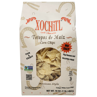 Xochitl No Salt Corn Chips - 16 oz.