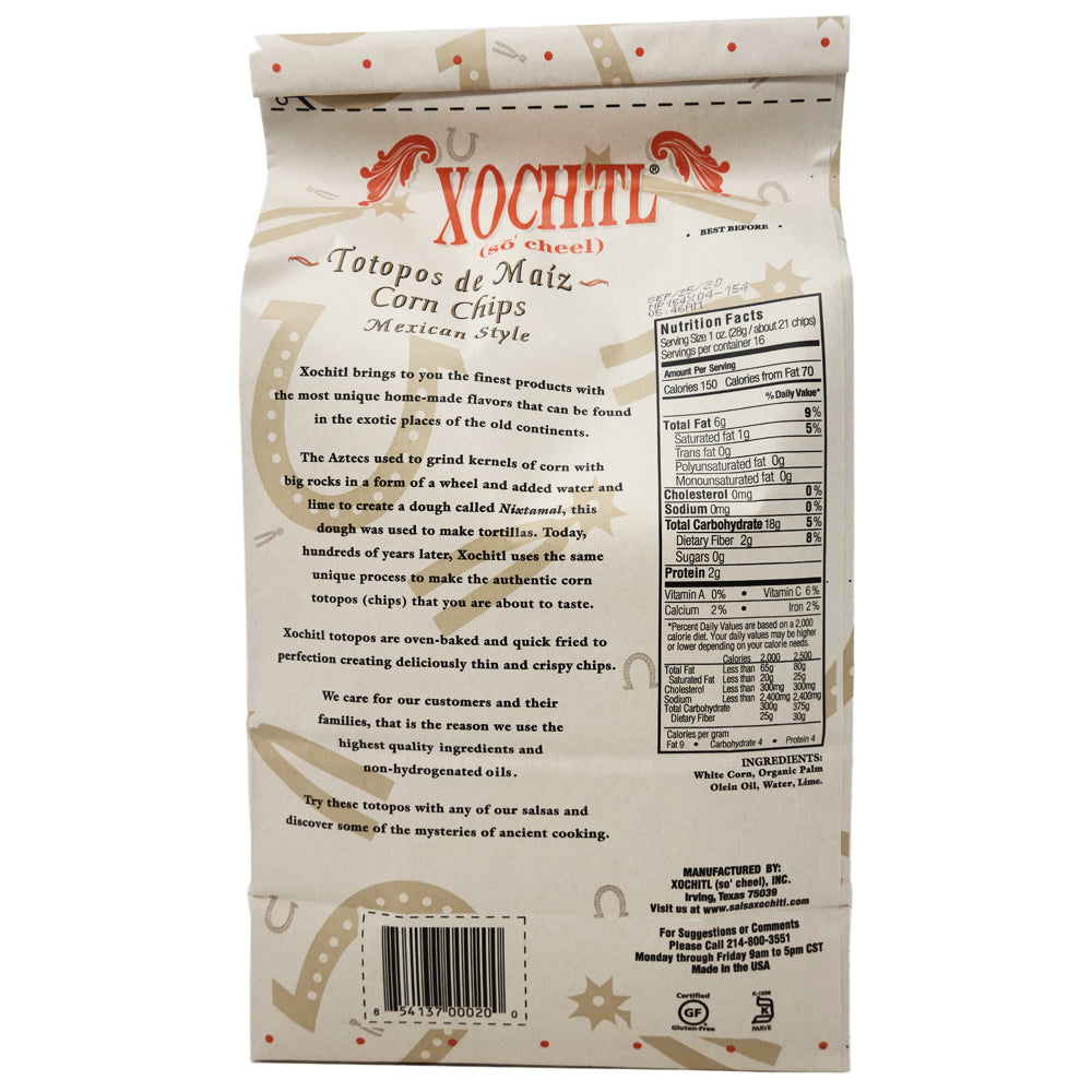 Xochitl StoneGround Corn Chips Healthy Heart Market